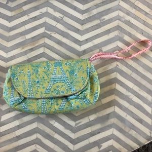 Adorable Eiffel Tower Wristlet Clutch